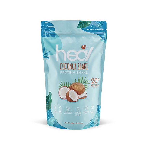 Heal Coconut Shake Dairy Protein Shake 465grams